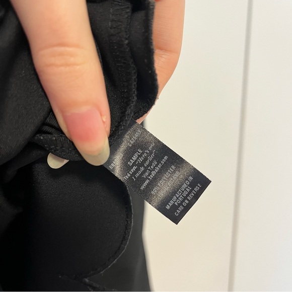 ted baker❣️SAMPLE scallop short sleeve black - Picture 7 of 7